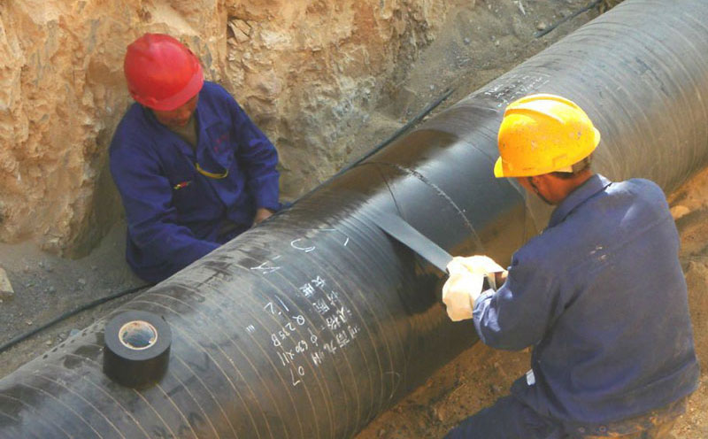 聚乙烯防腐胶粘带防腐层等级及结构的选定